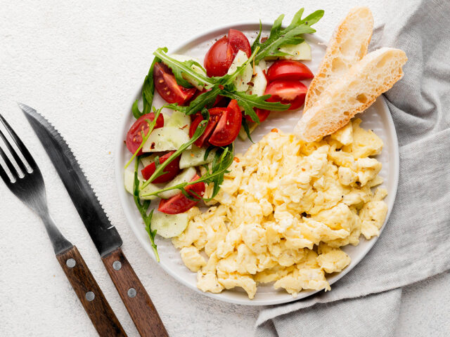 Roerei ofwel scrambled eggs