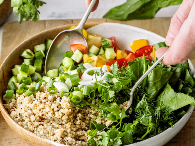 Quinoa salade